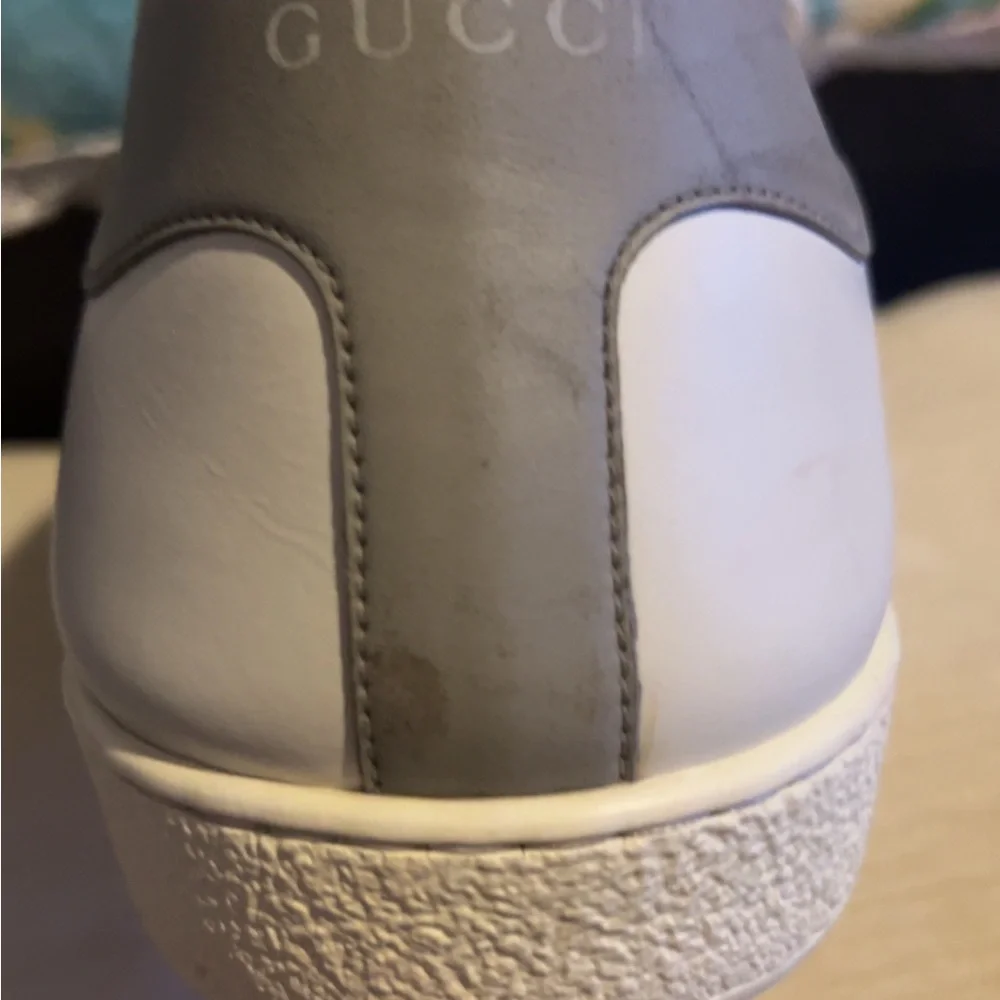 Gucci Embossed White Sole Sneakers - Picture 5 of 15